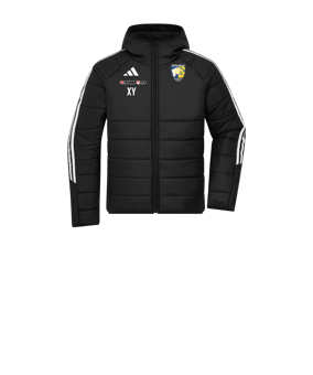 adidas Tiro 24 Winterjacke Kids Schwarz Weiss 