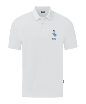 JAKO Organic Stretch Polo Shirt Weiss F000