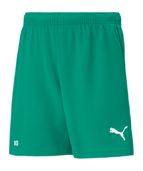 PUMA teamRISE Short Kids Grün Weiss F05