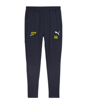 PUMA teamGOAL Slim Trainingshose Blau Weiss F06