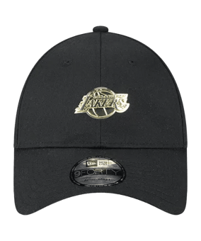 New Era NBA Los Angeles Lakers 9Forty Cap Schwarz - schwarz