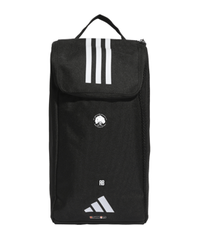 adidas Tiro League Schuhtasche Schwarz Weiss
