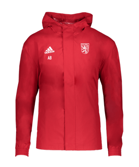 adidas Entrada 22 Allwetterjacke Rot