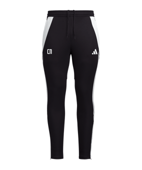 adidas Tiro 24 Trainingshose Schwarz Weiss