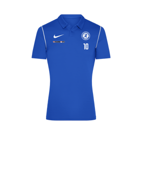 Nike Park 20 Poloshirt Damen Blau Weiss F463
