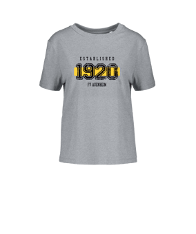 Merch Muser T-Shirt Women Heather Grey  | #established