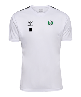 Hummel hmlAUTHENTIC Poly Trikot Weiss F9001