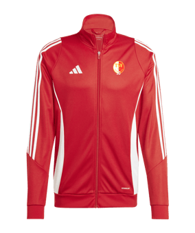 adidas Tiro 24 Trainingsjacke Rot Weiss