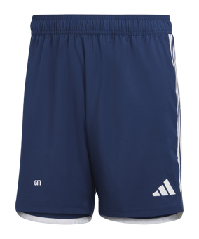 adidas Tiro 23 Competition Match Short Blau Weiss