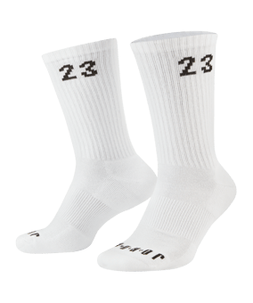 Jordan Essential Crew 3er Pack Socken Weiss F100 - weiss