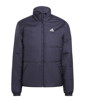 adidas BSC 3 Stripes Insulated Winterjacke Blau - blau