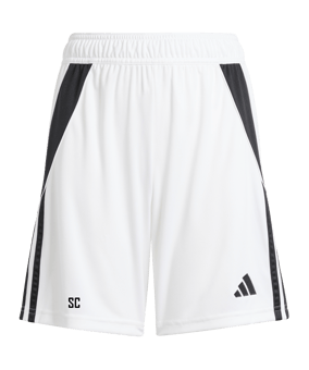 adidas Tiro 24 Short Kids Weiss Schwarz