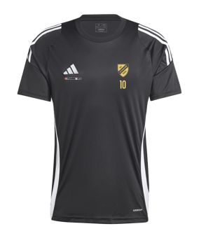 adidas Tiro 24 Trikot Schwarz Weiss