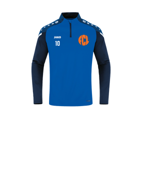 JAKO Performance Ziptop Kids Blau Blau F403