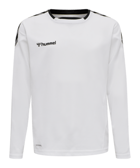 Hummel hmlAUTHENTIC Poly Trikot langarm Kids F9001 - weiss