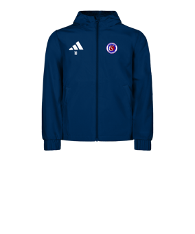 adidas Entrada 26 Veste de pluie Enfants Bleu 