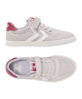 Hummel SLIMMER STADIL Low Kids Grau F2509 - grau