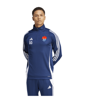 adidas Tiro 24 Trainingstop Blau Weiss