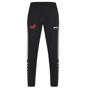 JAKO Power Freizeithose Damen Schwarz Weiss F802