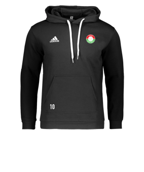 adidas Entrada 22 Hoody Schwarz
