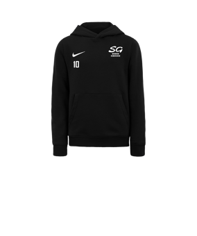 Nike Park 20 Fleece Hoody Kids Schwarz Weiss F010