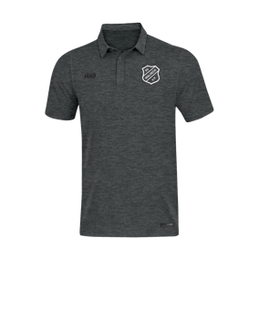 JAKO Premium Basics Poloshirt Grau F21