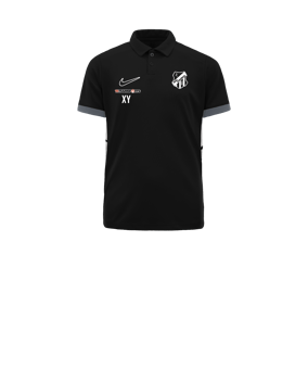 Nike Academy 25 Polo Kids Schwarz F010