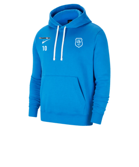 Nike Park 20 Fleece Hoody Blau Weiss F463