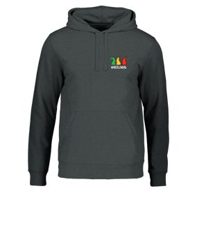 Merch Drummer 2.0 Hoody Dark Heather Grey | #logo4c