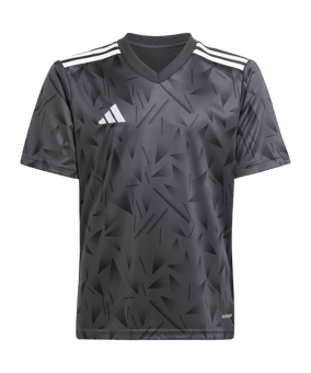 adidas Team Icon 25 Trikot Kids Schwarz - schwarz