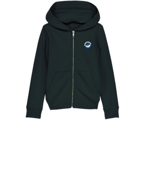 Merch Mini Cultivator 2.0 Zip-Hoodie Kids Black | #justlogo4c
