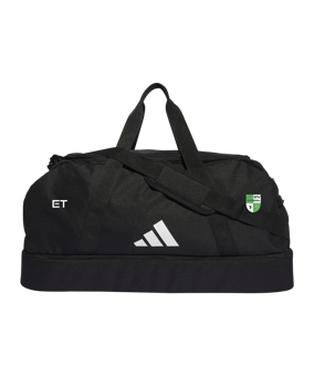 adidas Tiro League Duffel Bag Gr. L Schwarz Weiss