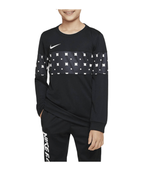 Nike Nike F.C. Libero jersey long sleeve kids black F010 Trikot langarm Kids Schwarz F010 - schwarz