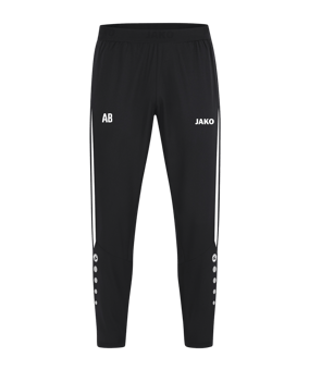 JAKO Power Freizeithose Schwarz Weiss F802