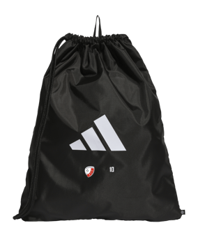 adidas Tiro League Gymsack Schwarz Weiss