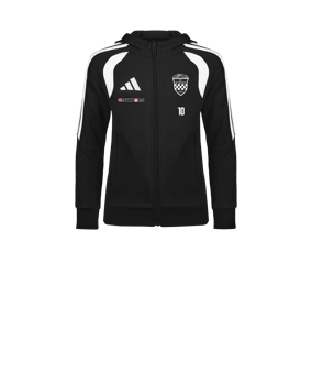 adidas Tiro 26 League Kapuzenjacke Kids Schwarz