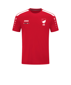JAKO Power Trikot Rot Weiss F100