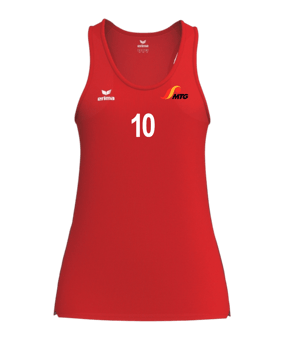 Erima T&F WINGS Tanktop Damen Rot F8282610