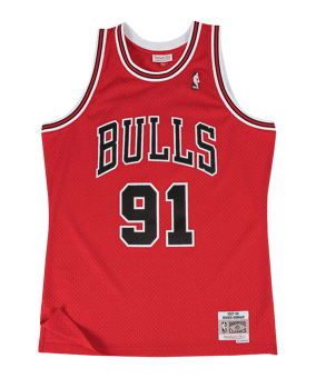 Mitchell and Ness 1997-1998 Dennis Mitchell T-Shirt Rot - rot