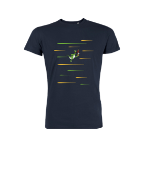 Merch Creator 2.0 T-Shirt Navy Blue | #lines