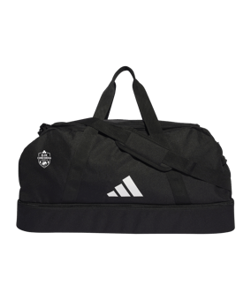 adidas Tiro League Duffel Bag Gr. L Schwarz Weiss