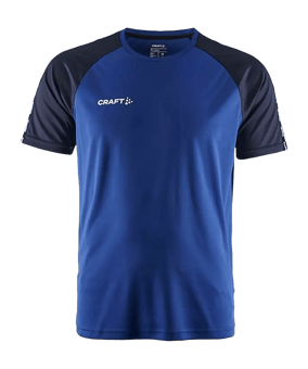 Craft Squad 2.0 Contrast shirt blauw - blauw