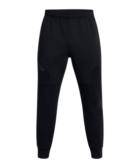 Under Armour Unstoppable Fleece Hose Schwarz F001 - schwarz