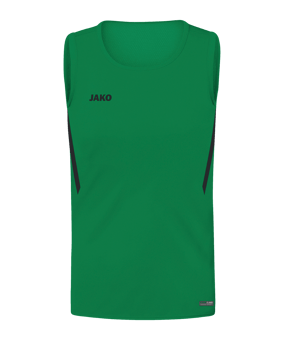 JAKO Challenge Tanktop Kids Grün Schwarz F201 - gruen