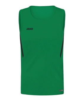 JAKO Challenge Tanktop Kids Grün Schwarz F201