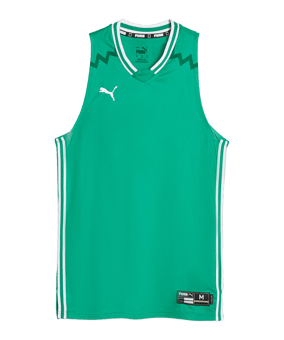PUMA Hoops Team Game Trikot Grün F06 - gruen