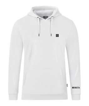 JAKO Organic Kapuzensweat Weiss F000 