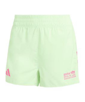 adidas BMW Berlin-Marathon 2025 Short Damen Grün - verde