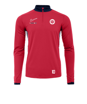 Nike Academy 25 Drill Top Sweatshirt Rot F657