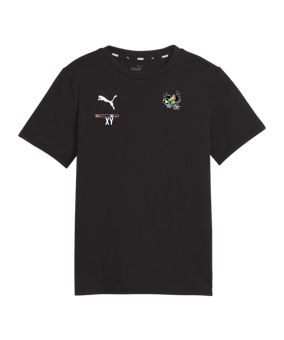 PUMA teamGOAL Casuals T-Shirt Kids Schwarz F03